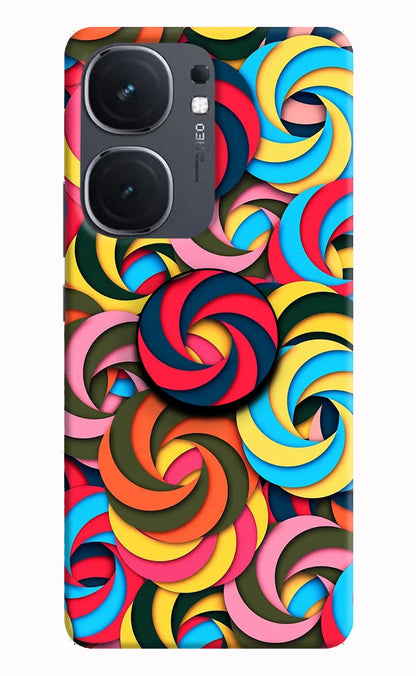 Spiral Pattern iQOO Neo 9 Pop Case - Hello Swanky