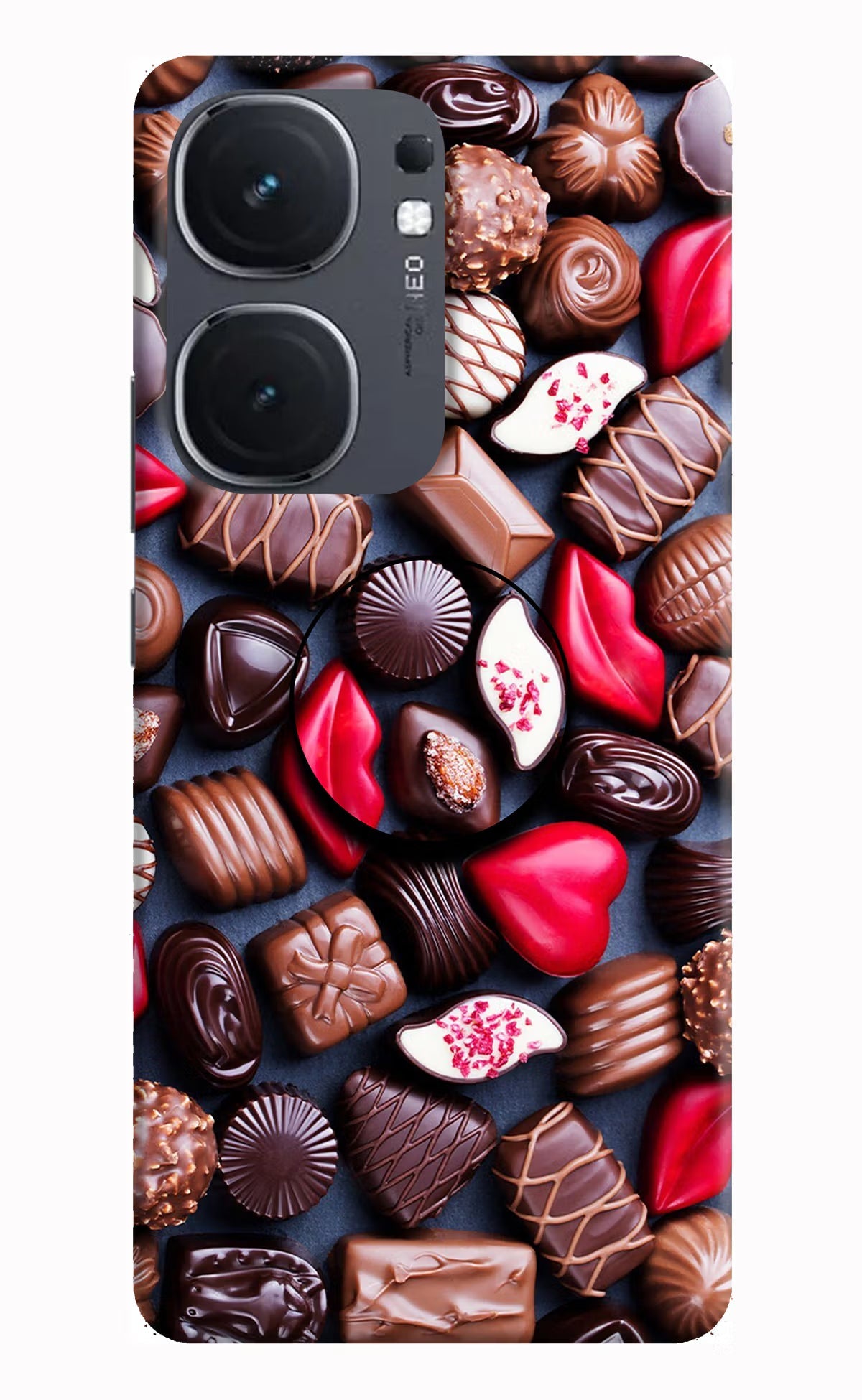 Chocolates iQOO Neo 9 Pop Case - Hello Swanky