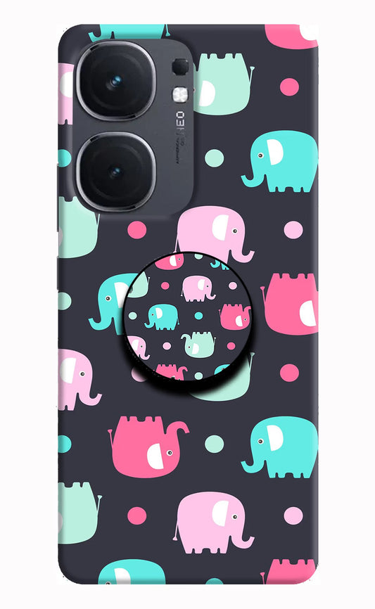 Baby Elephants iQOO Neo 9 Pop Case - Hello Swanky