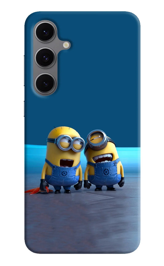 Minion Laughing Samsung S24 FE 5G Back Cover