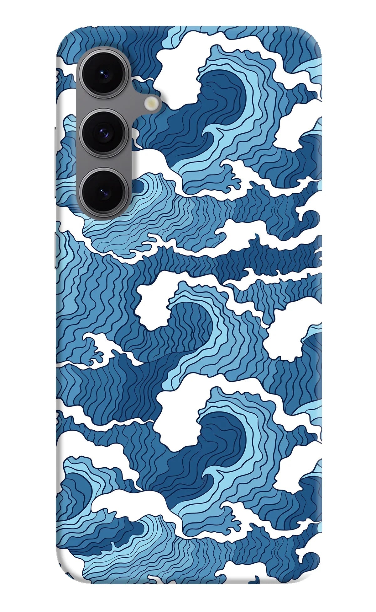 Blue Waves Samsung S24 FE 5G Back Cover