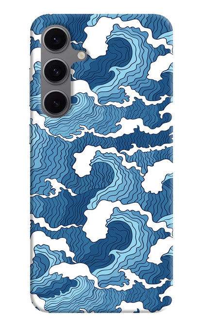 Blue Waves Samsung S24 FE 5G Back Cover