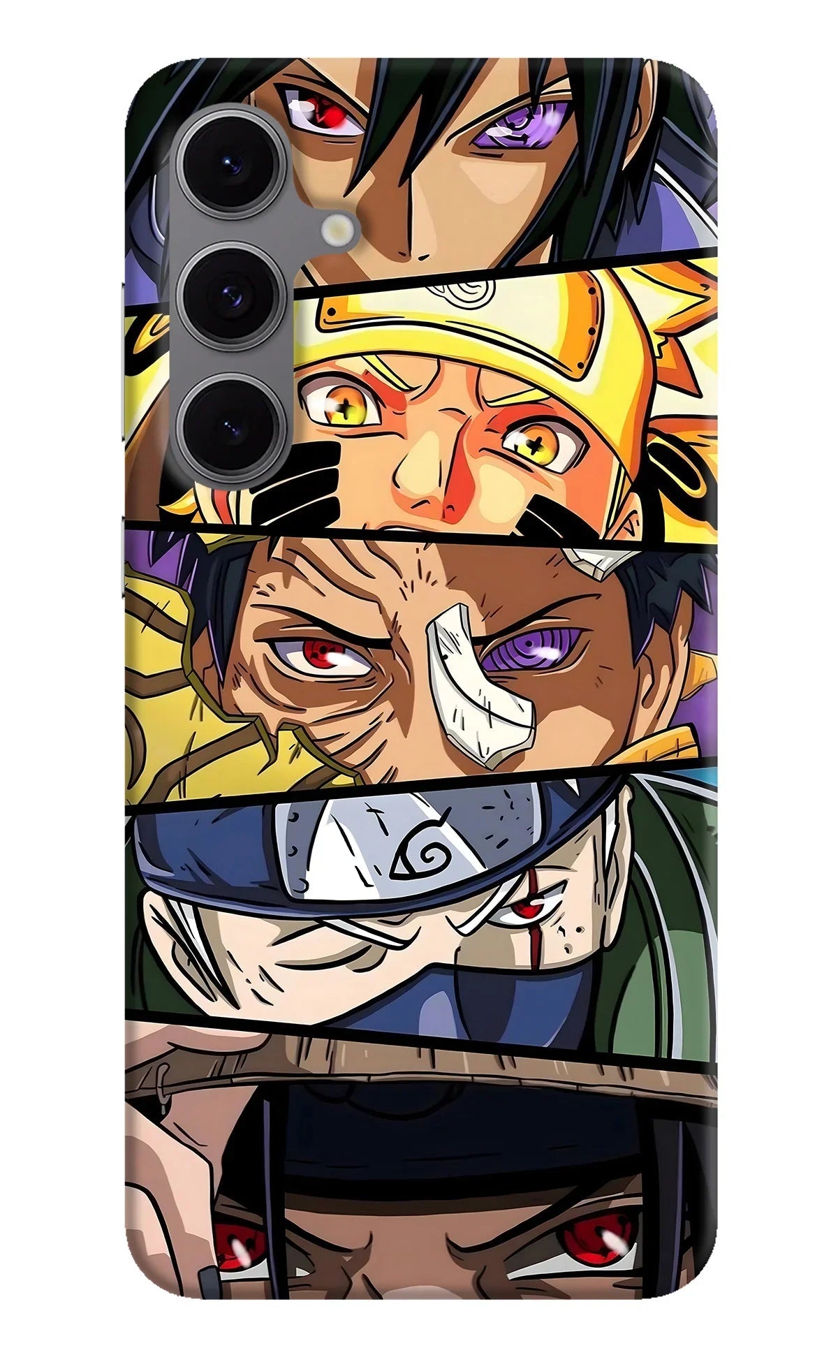Naruto Character Samsung S24 FE 5G Back Cover