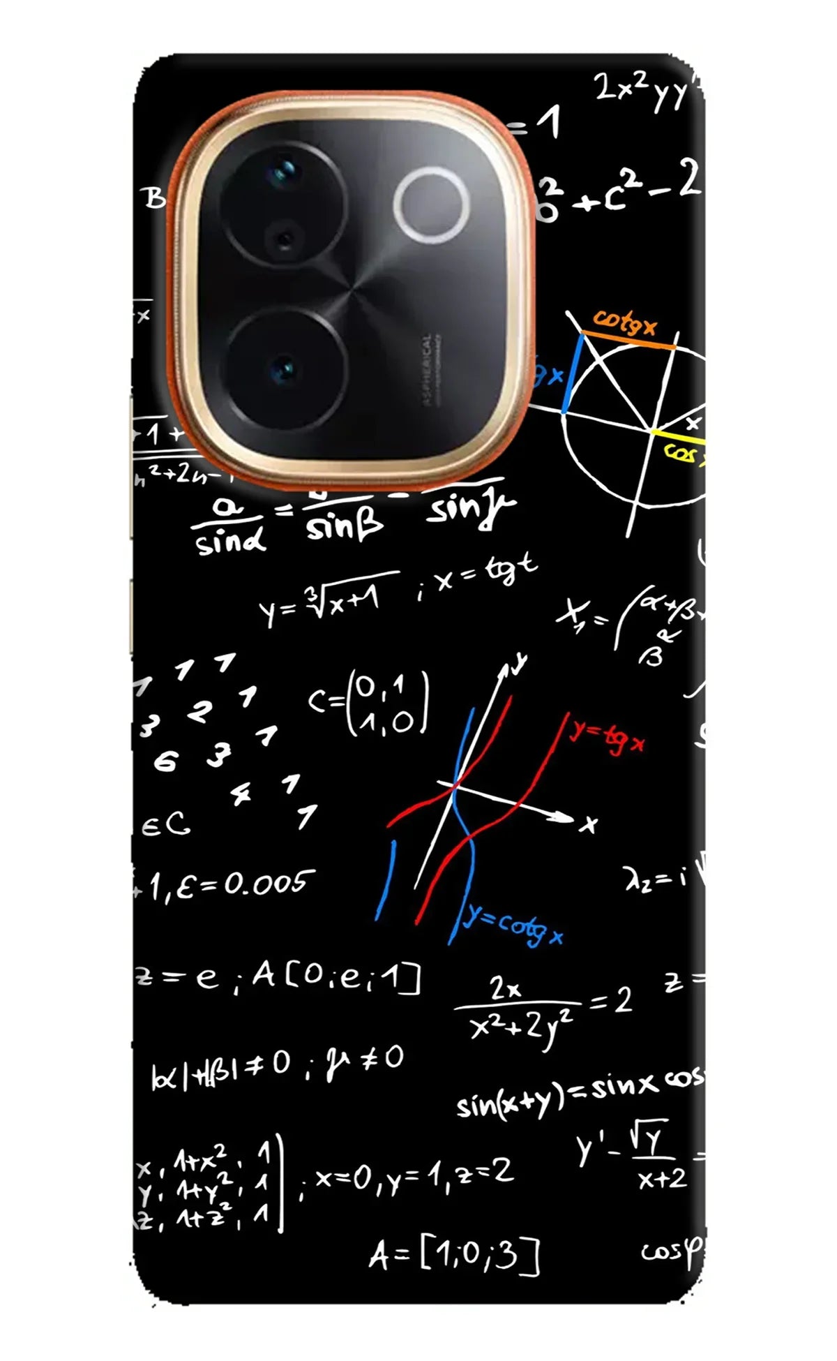 Mathematics Formula Vivo T3 Pro 5G Back Cover