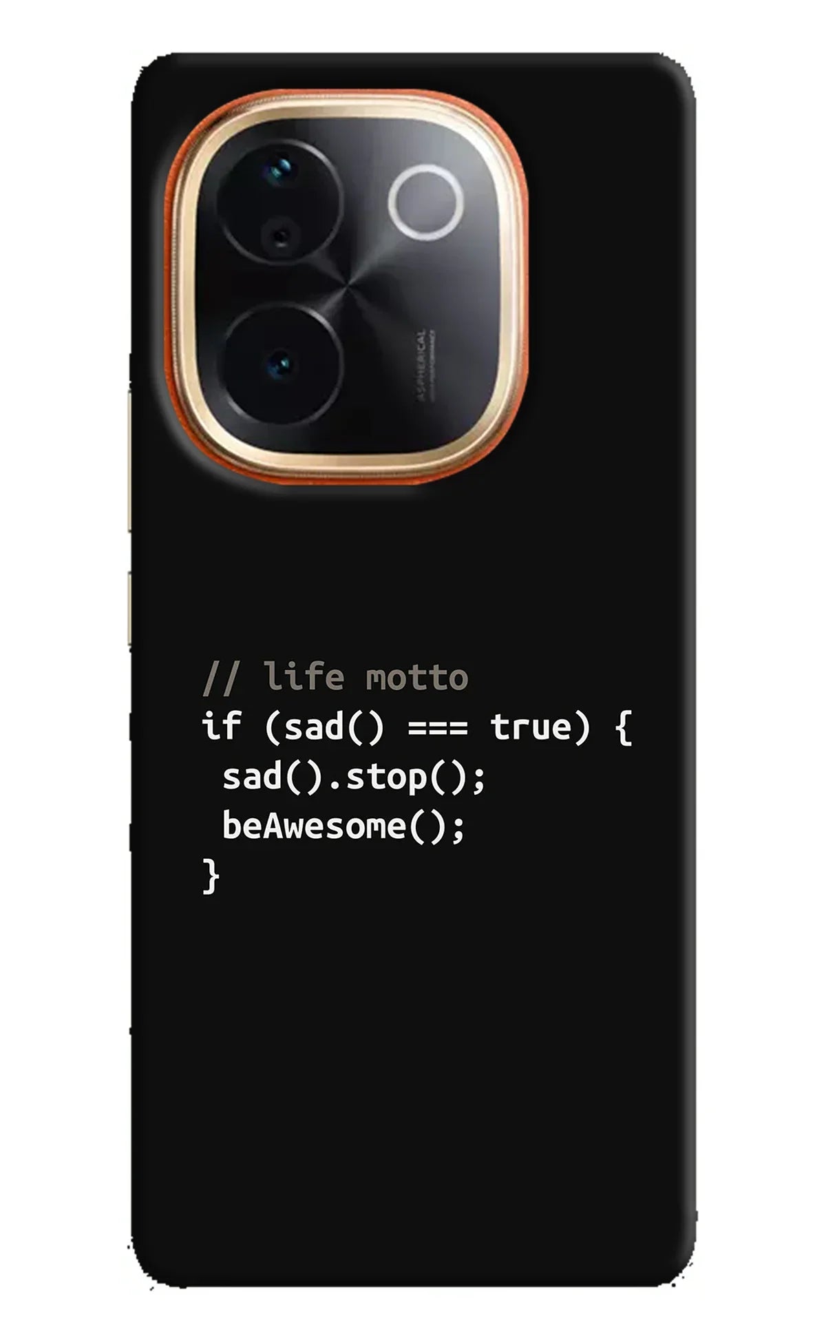Life Motto Code Vivo T3 Pro 5G Back Cover