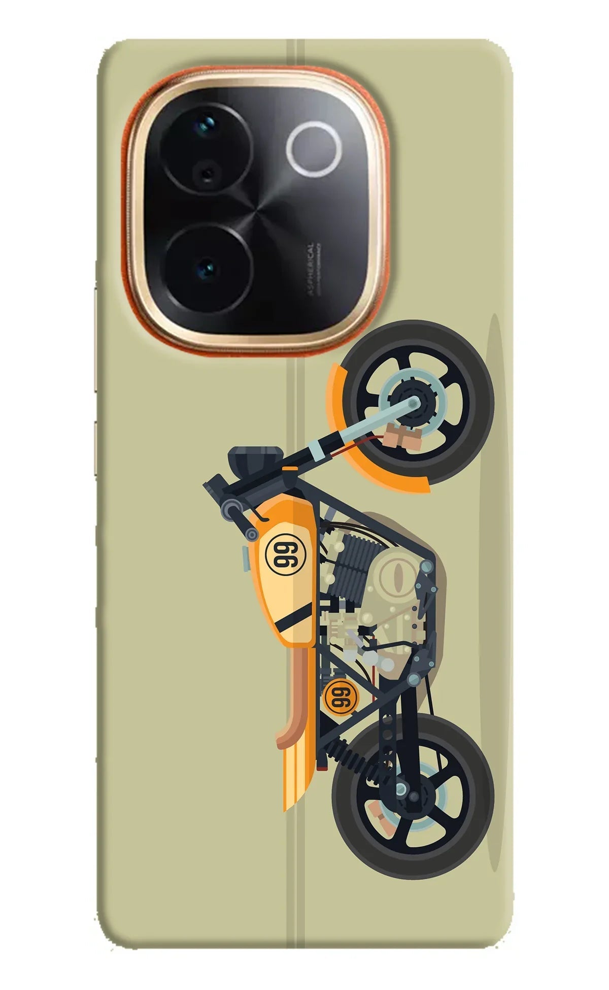 Vertical Speedster Vivo T3 Pro 5G Back Cover