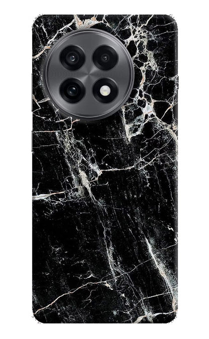 Black Marble Texture OnePlus 13R Back Cover