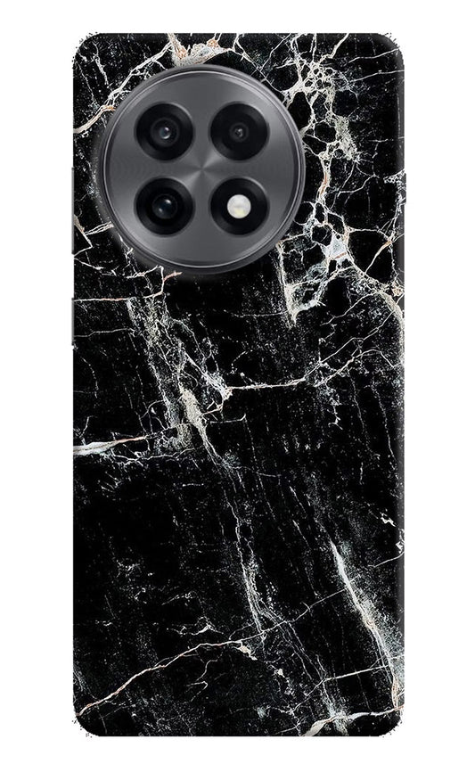 Black Marble Texture OnePlus 13R Back Cover