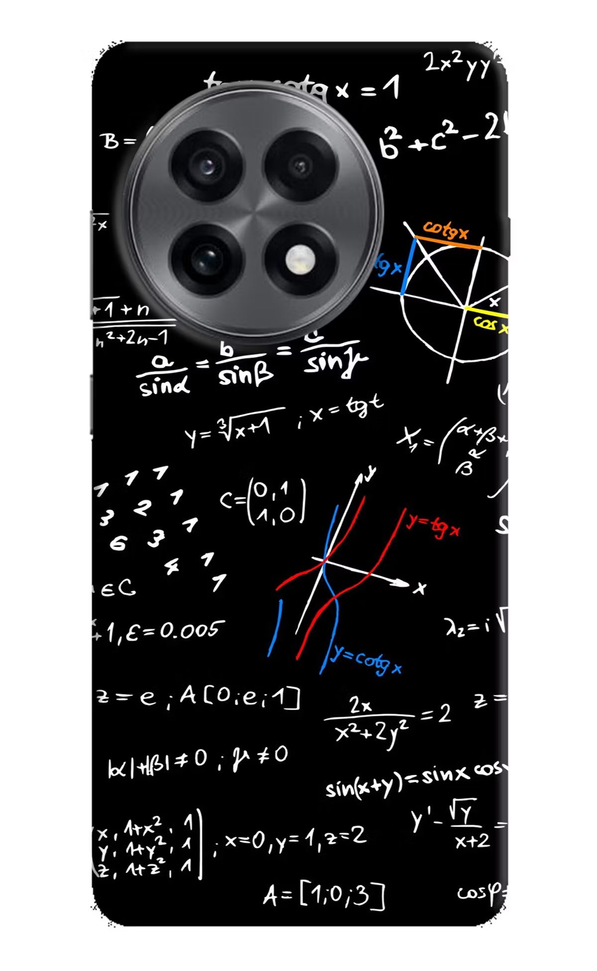 Mathematics Formula OnePlus 13R Back Cover
