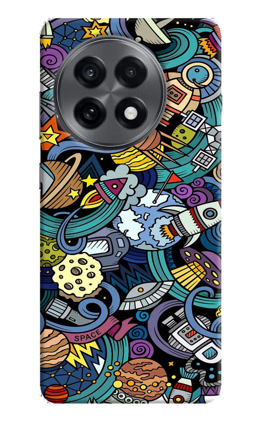 Space Abstract OnePlus 13R Back Cover