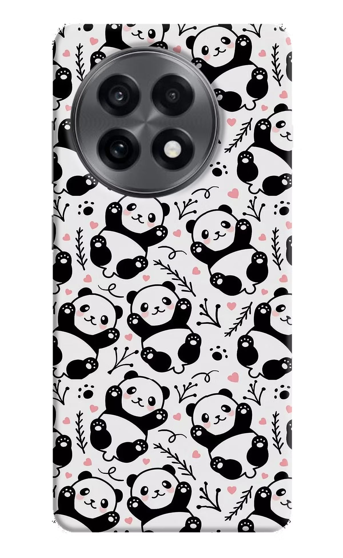 Cute Panda OnePlus 13R Back Cover