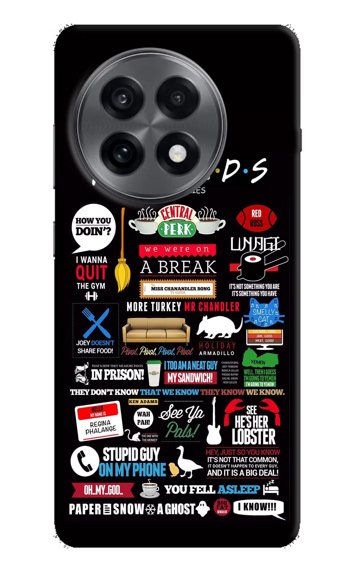 FRIENDS OnePlus 13R Back Cover