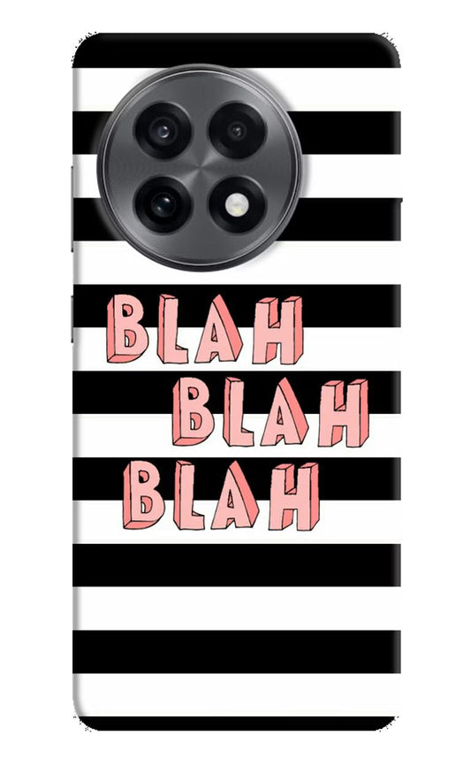Blah Blah Blah OnePlus 13R Back Cover