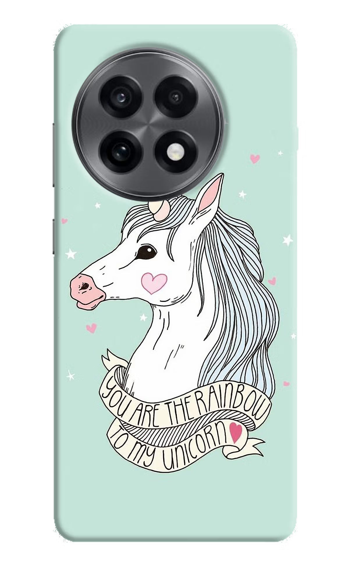 Unicorn Wallpaper OnePlus 13R Back Cover