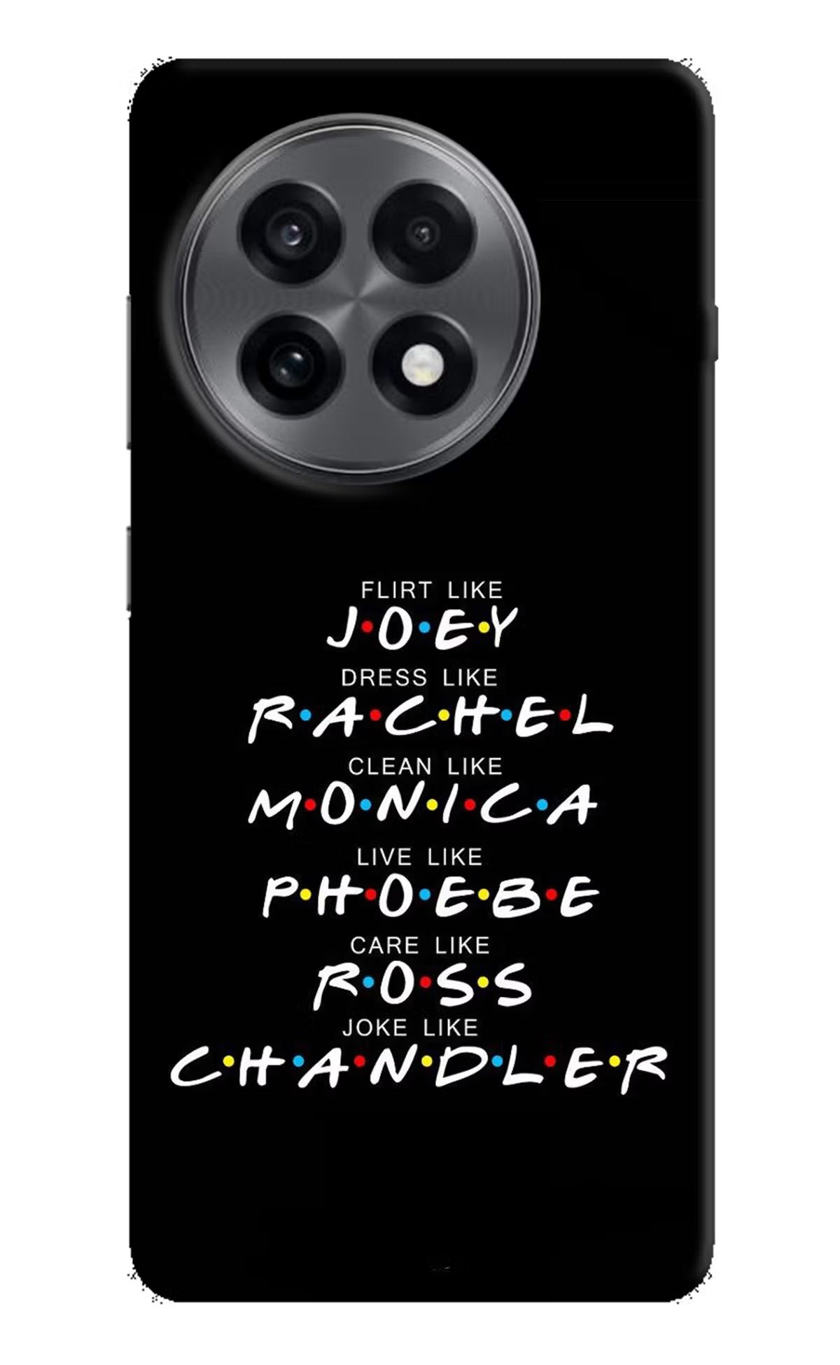 FRIENDS Character OnePlus 13R Back Cover