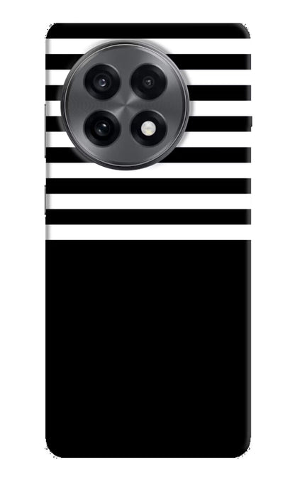 Black and White Print OnePlus 13R Back Cover