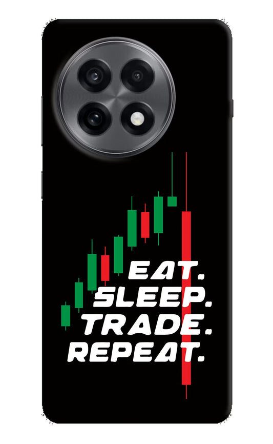 Eat Sleep Trade Repeat OnePlus 13R Back Cover