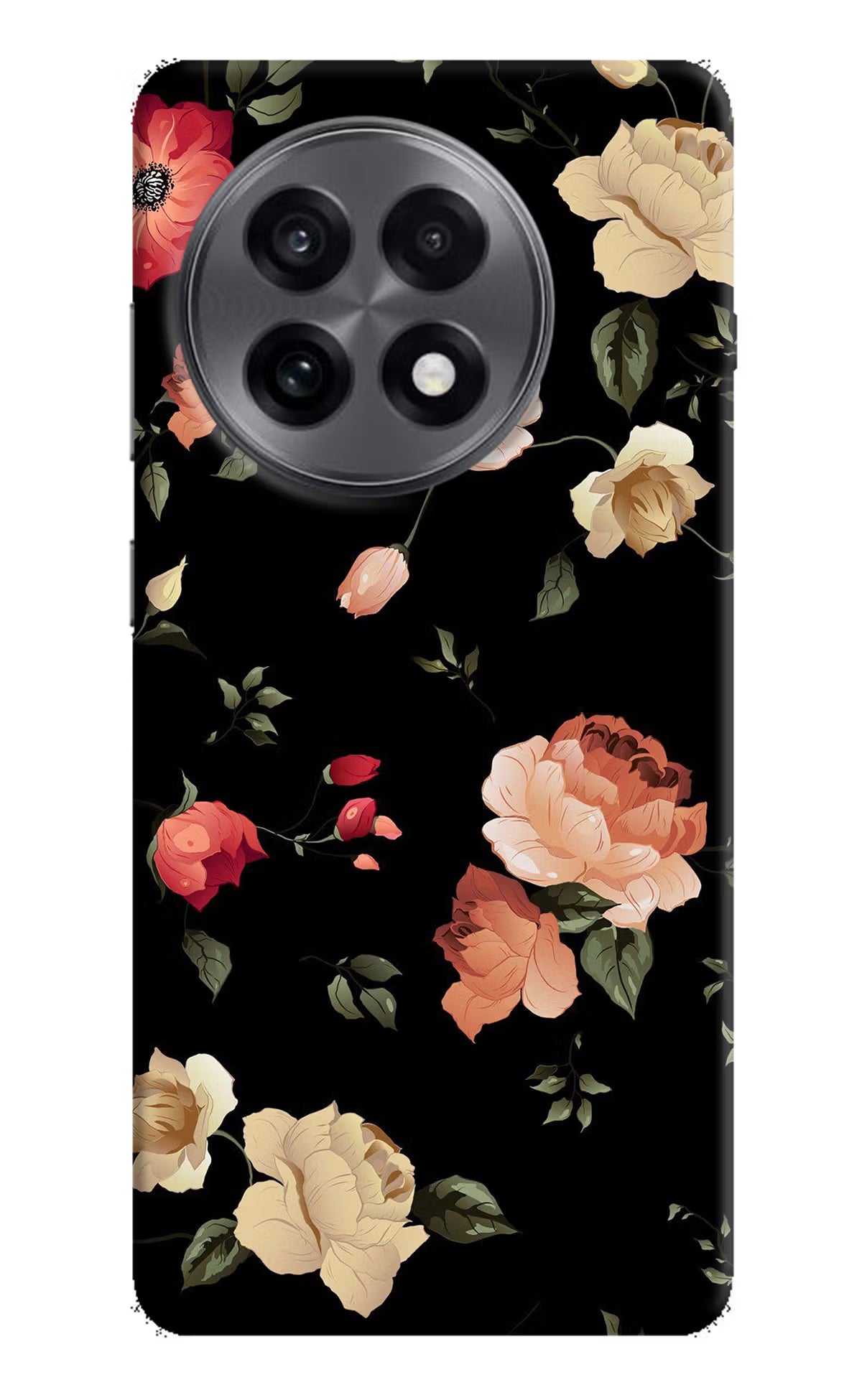 Flowers OnePlus 13R Back Cover