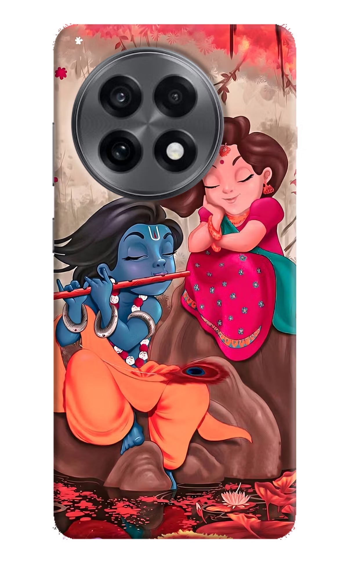 Radhe Krishna OnePlus 13R Back Cover