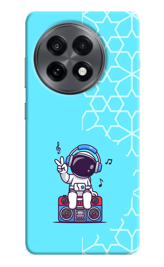 Cute Astronaut Chilling OnePlus 13R Back Cover