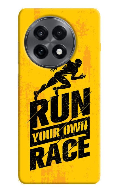 Run Your Own Race OnePlus 13R Back Cover