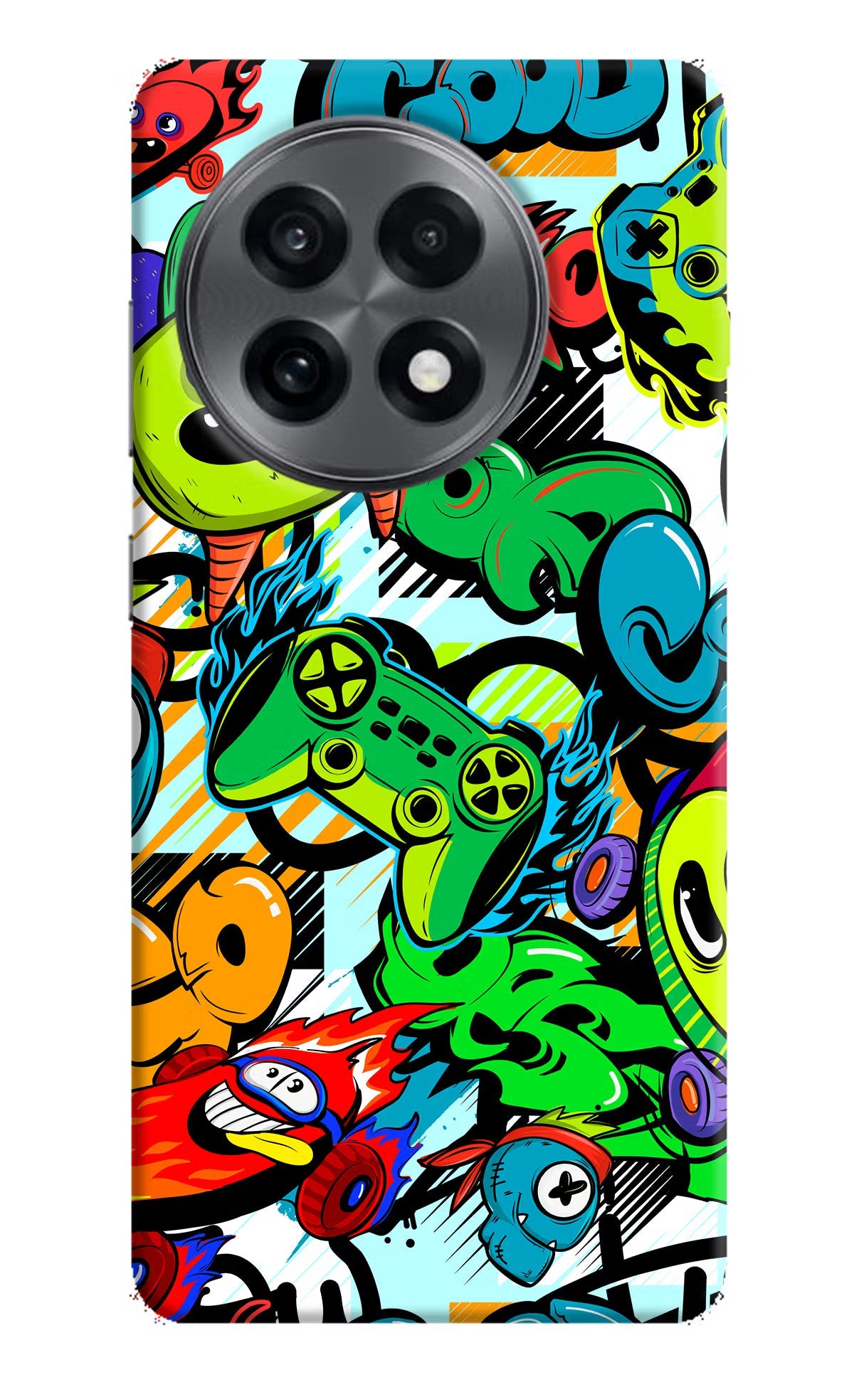 Game Doodle OnePlus 13R Back Cover