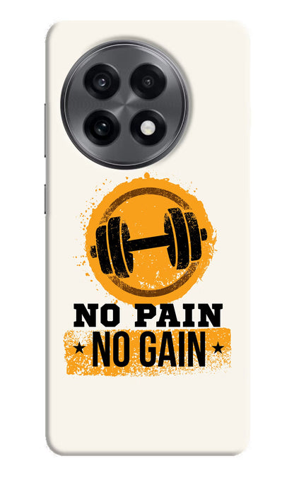 No Pain No Gain OnePlus 13R Back Cover