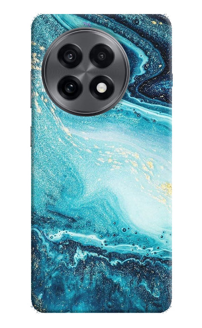 Blue Glitter Marble OnePlus 13R Back Cover