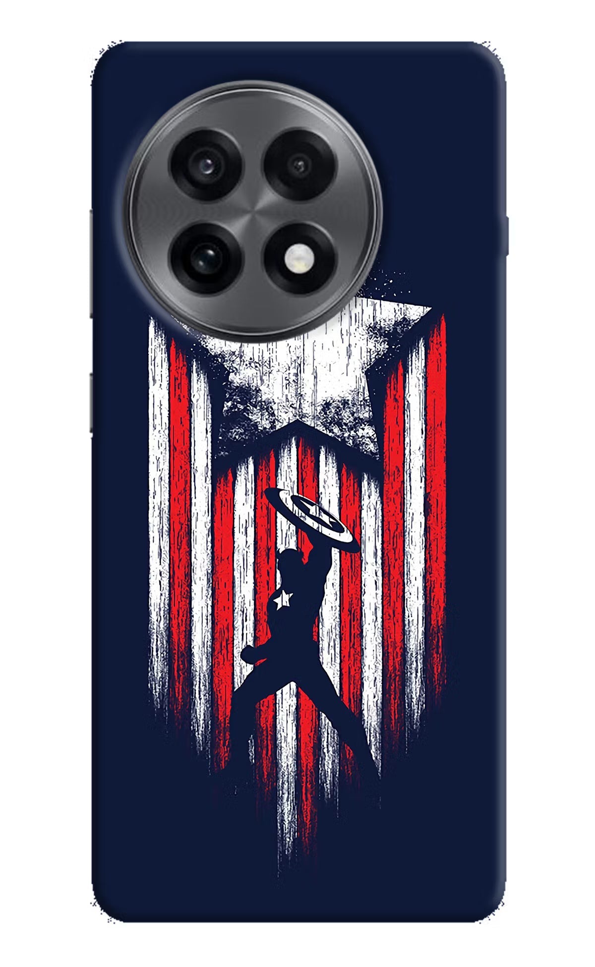 Captain America Marvel Art OnePlus 13R Back Cover