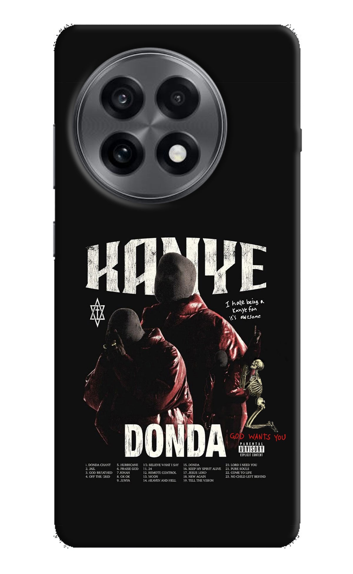 Donda Kanye West OnePlus 13R Back Cover