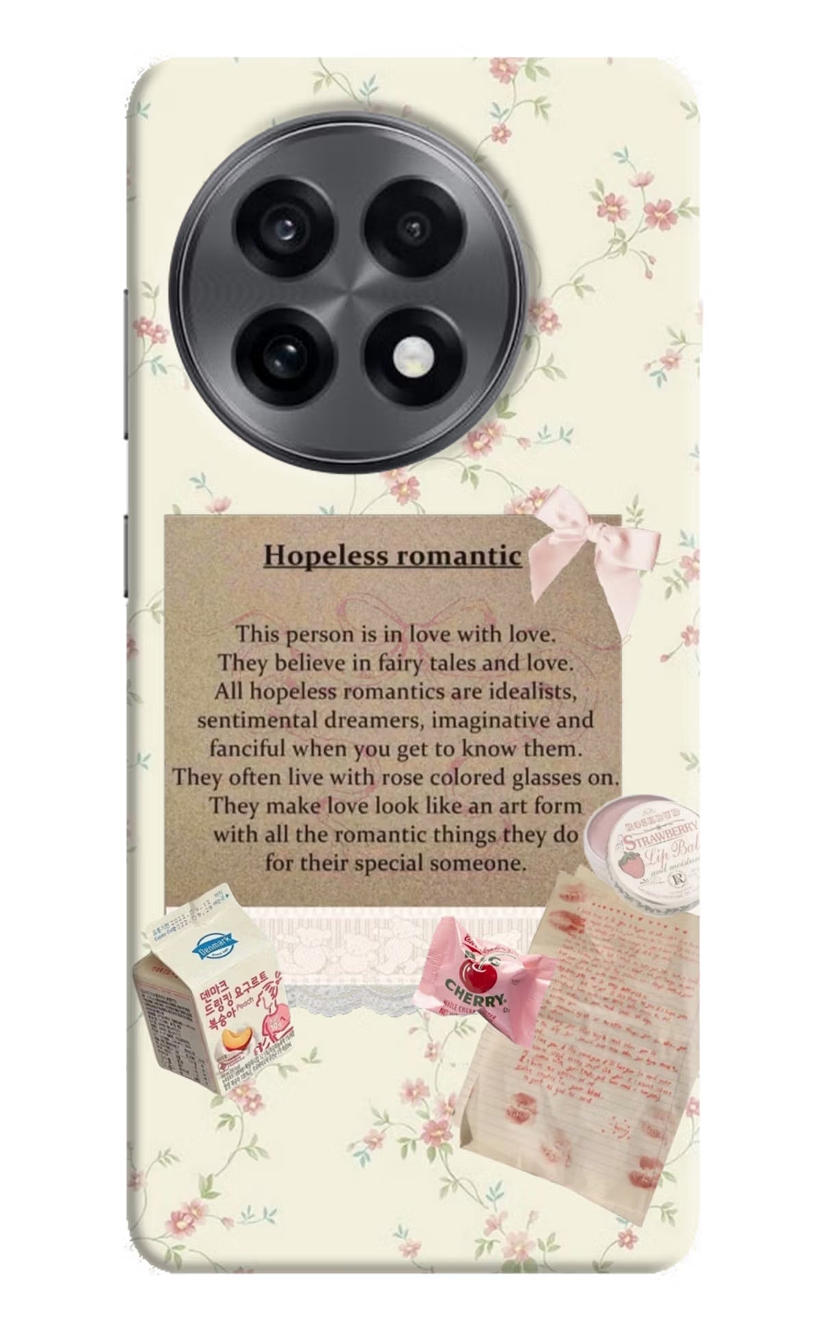 Hopeless Romantic OnePlus 13R Back Cover
