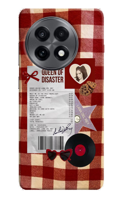Queen of Disaster OnePlus 13R Back Cover