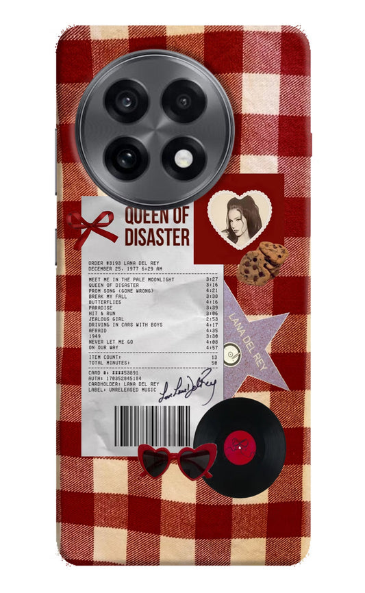 Queen of Disaster OnePlus 13R Back Cover