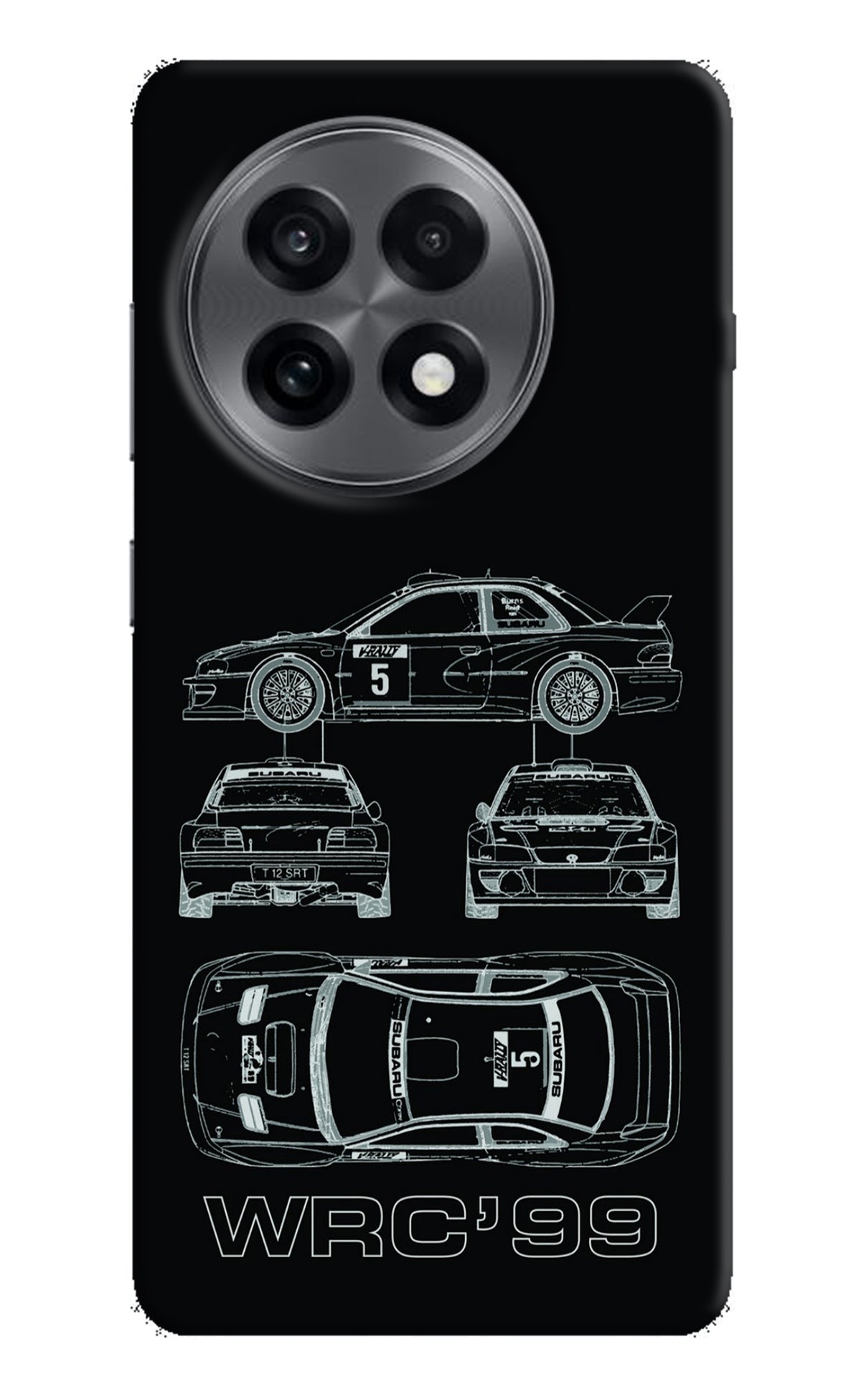 WRC'99 OnePlus 13R Back Cover