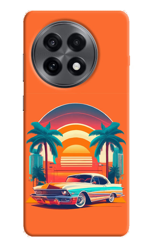 Palm Drive 80s OnePlus 13R Back Cover