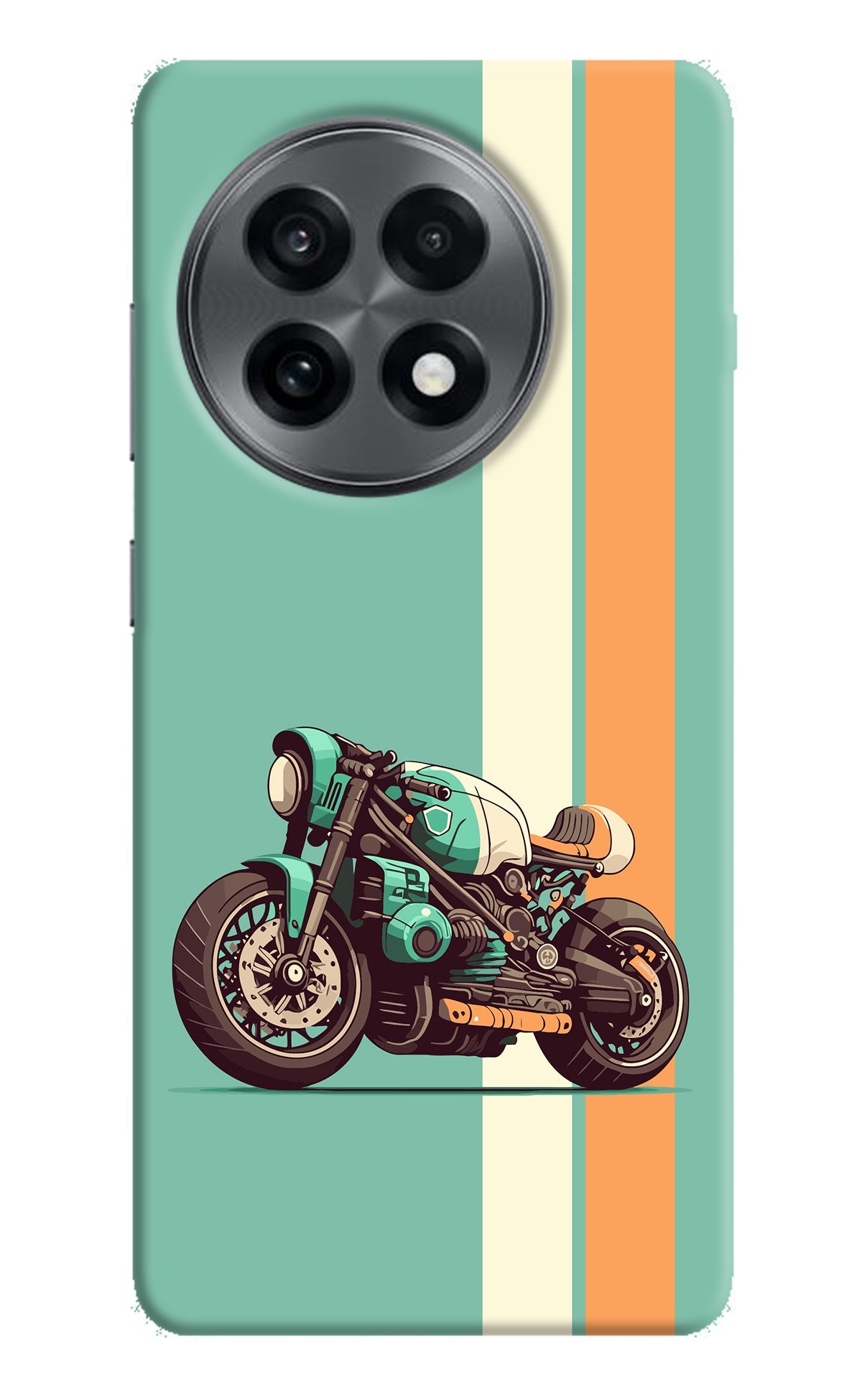 Striped Moto Drift OnePlus 13R Back Cover