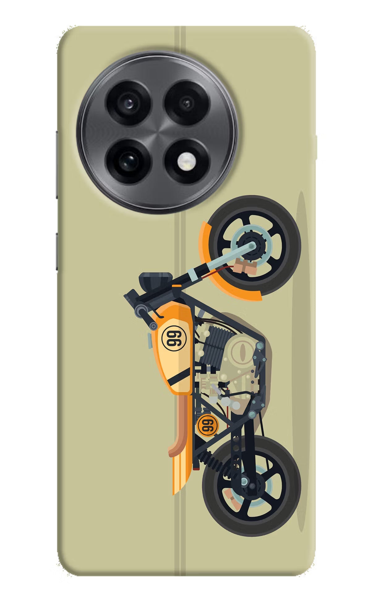 Vertical Speedster OnePlus 13R Back Cover
