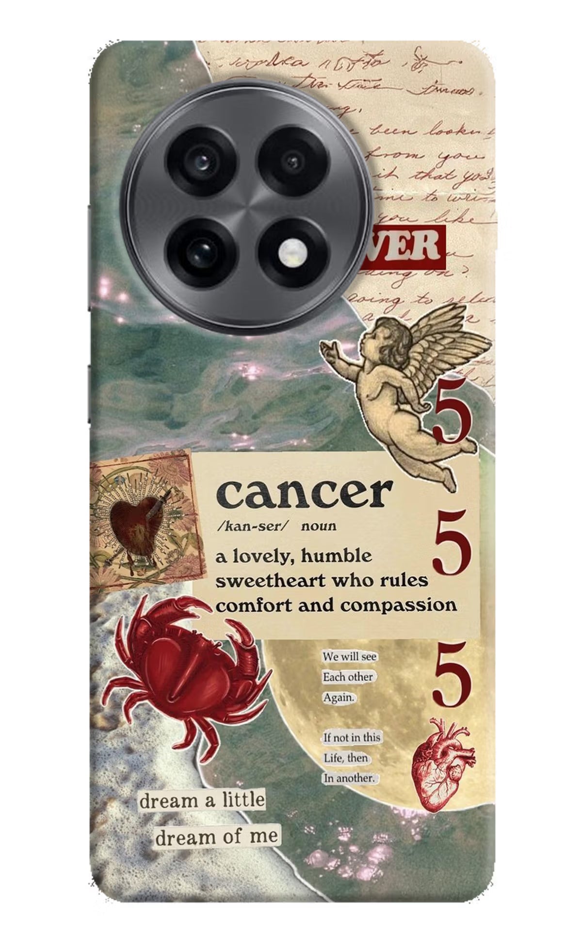 Cancer Zodiac OnePlus 13R Back Cover