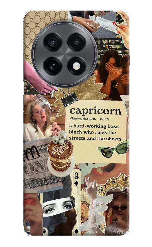 Capricorn Zodiac OnePlus 13R Back Cover