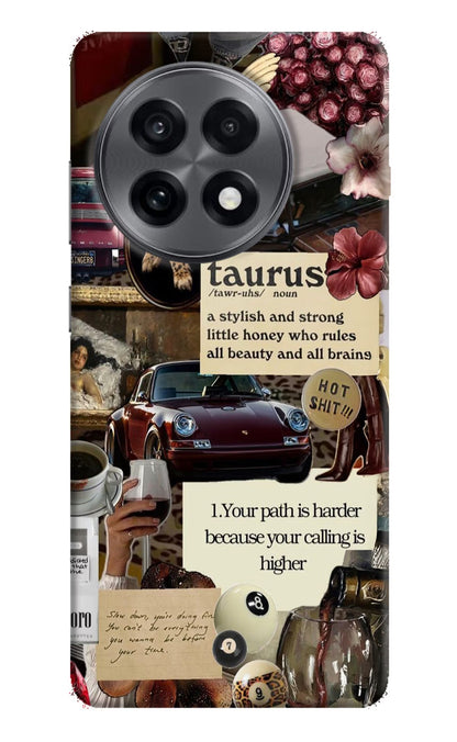 Taurus Zodiac OnePlus 13R Back Cover