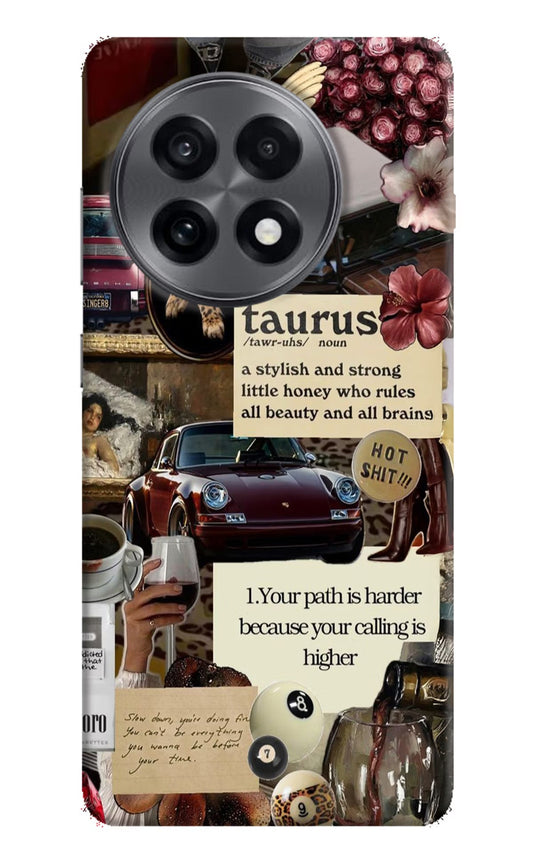 Taurus Zodiac OnePlus 13R Back Cover