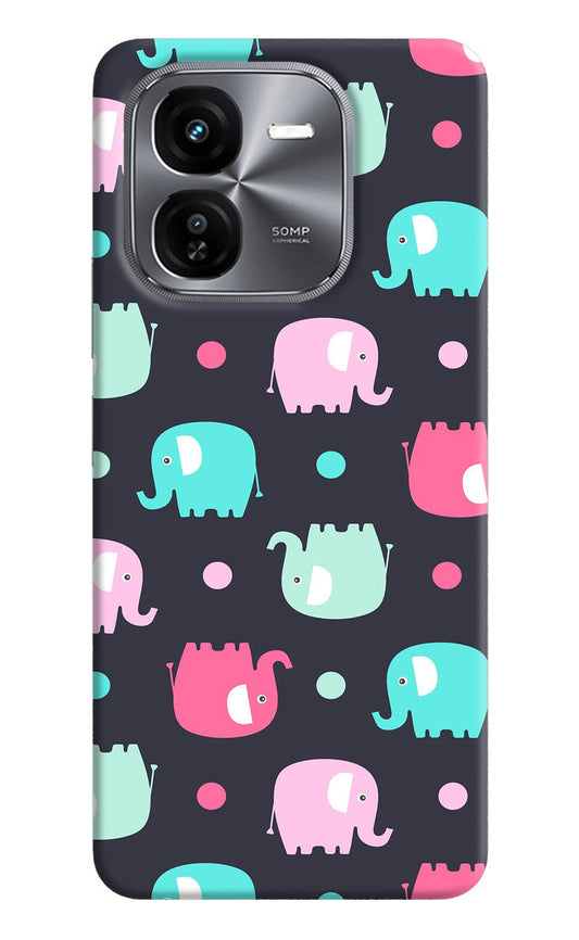 Elephants iQOO Z9X Back Cover