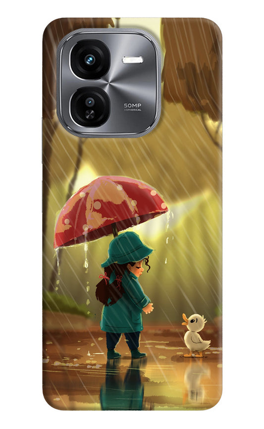 Rainy Day iQOO Z9X Back Cover