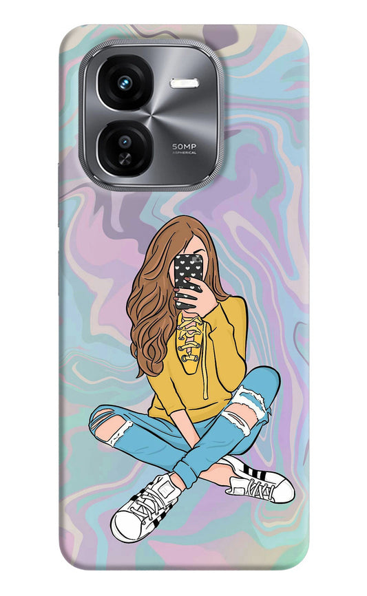 Selfie Girl iQOO Z9X Back Cover