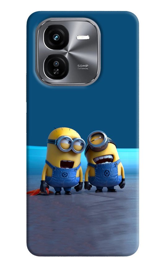 Minion Laughing iQOO Z9X Back Cover
