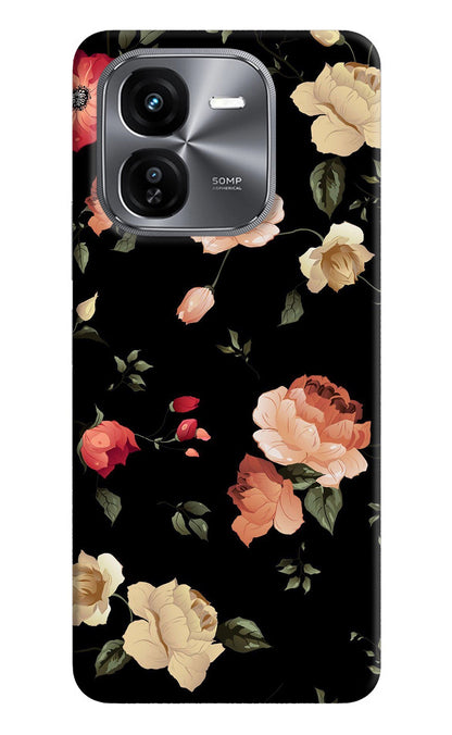 Flowers iQOO Z9X Back Cover