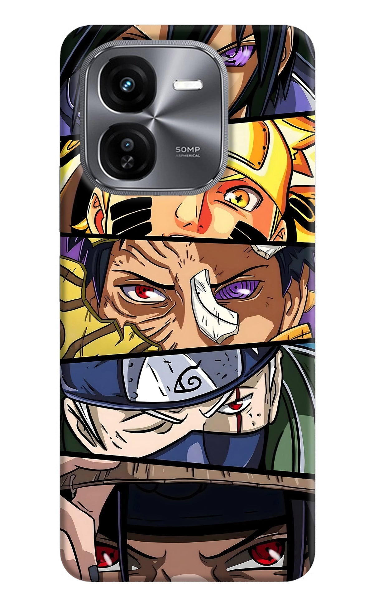 Naruto Character iQOO Z9X Back Cover