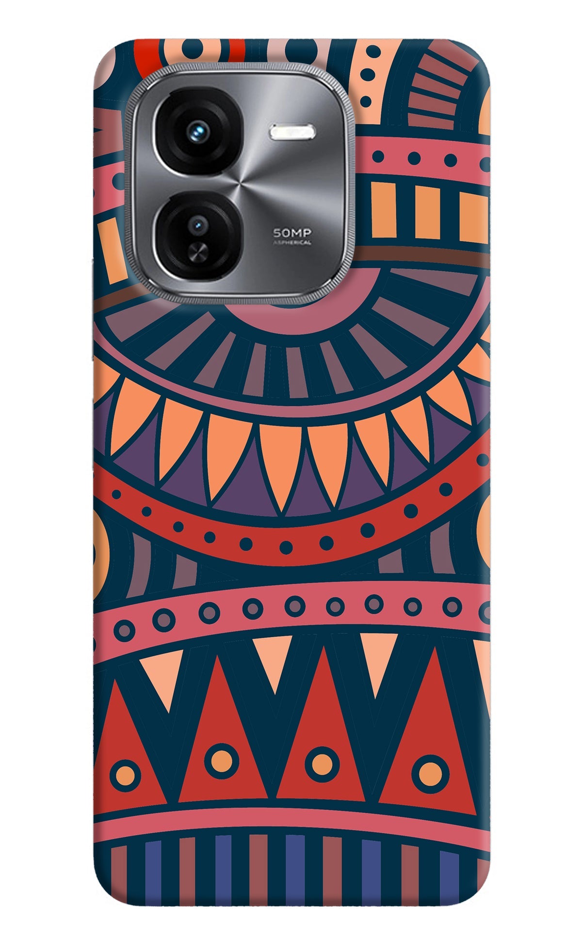 African Culture Design iQOO Z9X Back Cover
