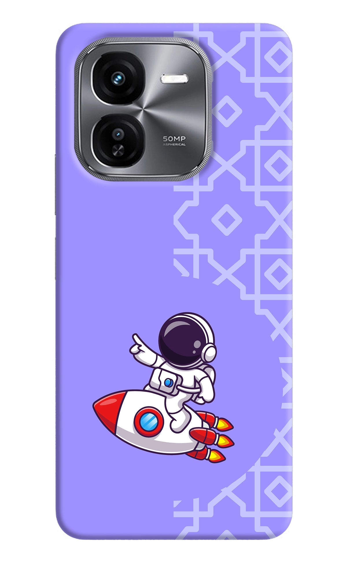 Cute Astronaut iQOO Z9X Back Cover