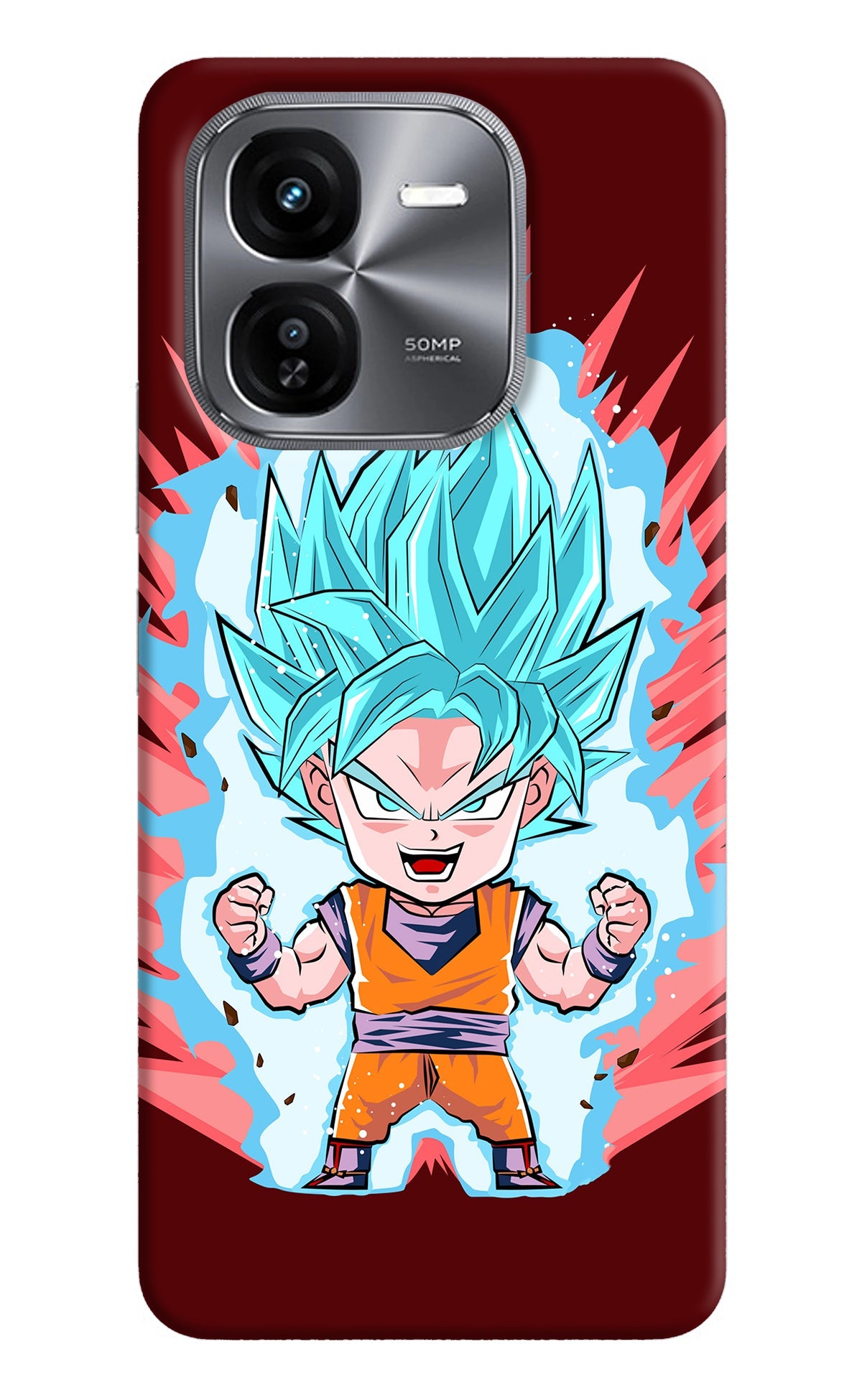 Goku Little iQOO Z9X Back Cover
